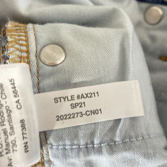 J. Crew 8 inch Toothpick Jeans Women's Size 29 Petite - Picture 4 of 8